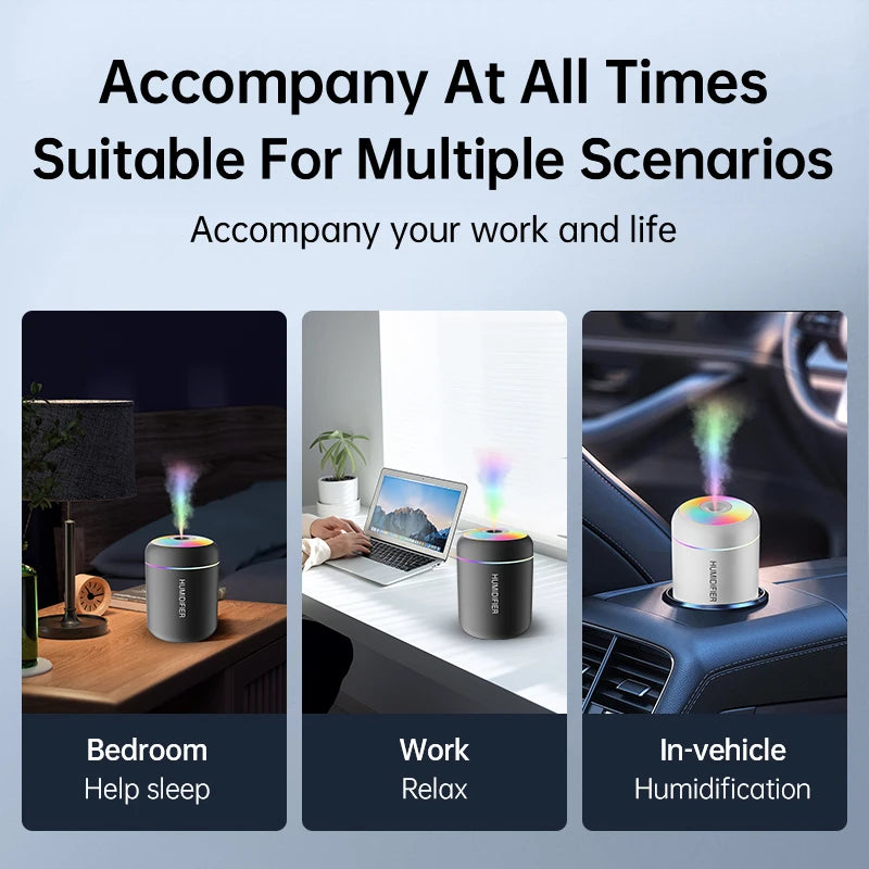 Mini USB Aroma Diffuser Humidifier