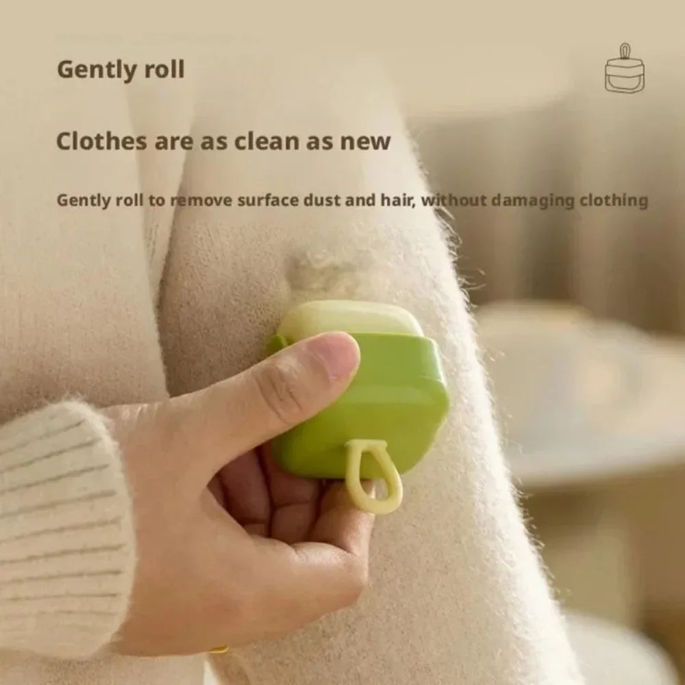 Reusable Mini Lint Roller for Clothes, Pet Hair & Dust