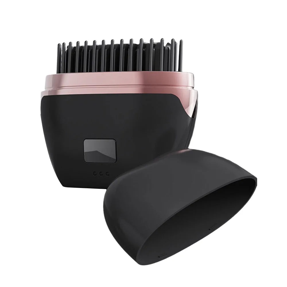 Rechargeable Electric Hair Straightening Brush