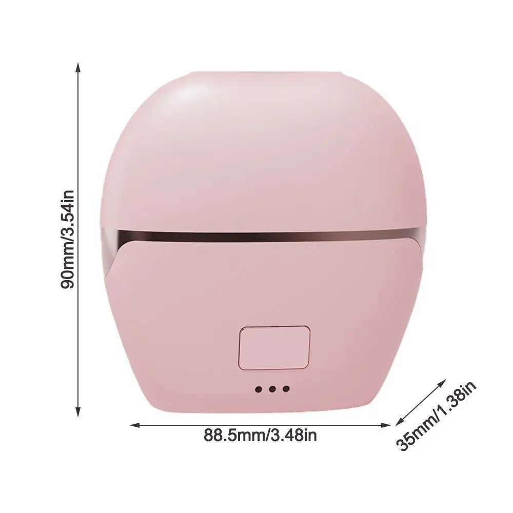 Rechargeable Electric Hair Straightening Brush